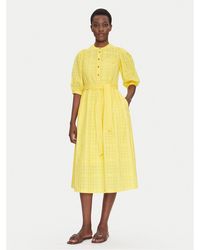 Barbour - Sommerkleid Ldr0893Ye32 Regular Fit - Lyst