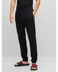 HUGO - Pyjamahose Labelled 50478929 Regular Fit - Lyst