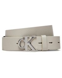 Calvin Klein - Damengürtel Round Mono K60K612377 - Lyst