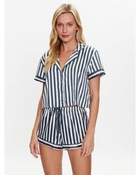Hunkemöller - Pyjama-T-Shirt 202323 Grün Basic Fit - Lyst