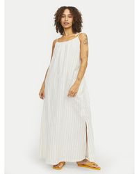 JJXX - Sommerkleid Karla 12249766 Weiß Comfort Fit - Lyst