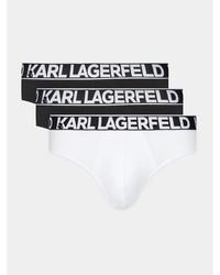 Karl Lagerfeld - 3Er-Set Slips Full Elastic Brief Set (3X) 235M2114 - Lyst