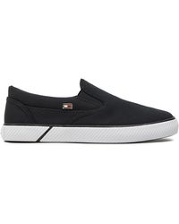 Tommy Hilfiger - Sneakers Aus Stoff Vulc Canvas Slip-On Sneaker Fw0Fw08065 - Lyst