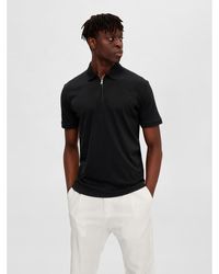 SELECTED - Polohemd Fave 16079026 Regular Fit - Lyst