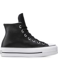 Converse - Sneakers Aus Stoff Chuck Taylor All Star Lift Clean Hi 561675C - Lyst