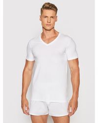 Hanro - Unterhemd Superior 3089 Weiß Slim Fit - Lyst