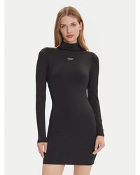 Tommy Hilfiger - Kleid Für Den Alltag Script Dw0Dw21504 Slim Fit - Lyst