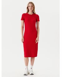 Tommy Hilfiger - Kleid Für Den Alltag Dw0Dw19721 Slim Fit - Lyst