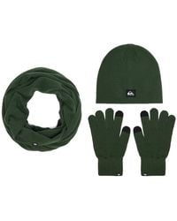 Quiksilver - Set Mütze, Loop-Schal Und Handschuhe Cwbeo-Qs-Sm346-002-Aw26 - Lyst