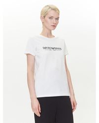 Emporio Armani - T-Shirt Ew000408 Af10881 U1131 Regular Fit - Lyst