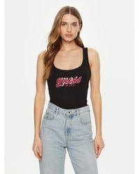 Guess - Top W5Rp03 Ka0H1 Regular Fit - Lyst
