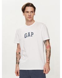 Gap - T-Shirt 570044-00 Weiß Regular Fit - Lyst