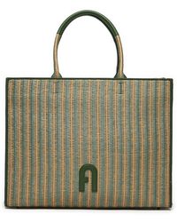 Furla - Handtasche opportunity l tote wb00255-bx0472-2027s-1007 toni mineral green - Lyst