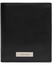 Calvin Klein - Große Herren Geldbörse Plaque Ns Slim Trifold W/ Coin Lv04D1068G - Lyst