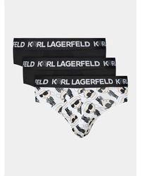 Karl Lagerfeld - 3Er-Set Slips Ikonik 2.0 Brief Set (Pack 3) 236M2101 - Lyst