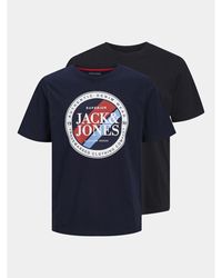 Jack & Jones - 2Er-Set T-Shirts Loyd & Loof 12256960 Standard Fit - Lyst
