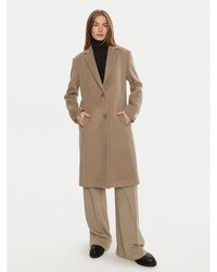 Calvin Klein - Wollmantel K20K207701 Regular Fit - Lyst