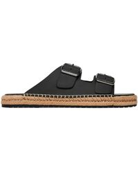 Tommy Hilfiger - Espadrilles Flex Jutte Hilfiger Lth Sandal Fm0Fm05646 - Lyst