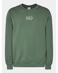 Gap - Sweatshirt 753777-00 Grün Regular Fit - Lyst