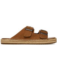 Tommy Hilfiger - Espadrilles Flex Jutte Hilfiger Suede Sandal Fm0Fm05503 - Lyst