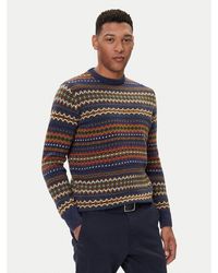 Barbour - Pullover Case Fair Mkn1027Ny72 Regular Fit - Lyst