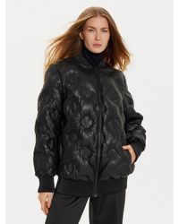 Guess - Jacke Aus Kunstleder Marianne W4Bl60 Wgb20 Regular Fit - Lyst