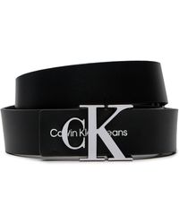 Calvin Klein - Damengürtel Monogram Hardware 30Mm K60K610281 - Lyst