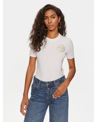 Versace - T-Shirt 76Haht02 Weiß Slim Fit - Lyst