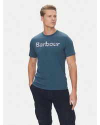 Barbour - T-Shirt Devon Mts1391Bu18 Regular Fit - Lyst