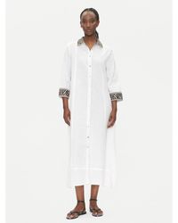 Lola Casademunt - Hemdkleid Ls2516042 Relaxed Fit - Lyst