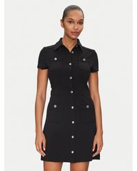Guess - Hemdkleid W5Gk70 Kcbo2 Regular Fit - Lyst