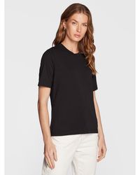 Gina Tricot - T-Shirt Basic 17937 Regular Fit - Lyst