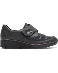 Rieker - Halbschuhe 537C0-00 - Lyst