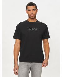 Calvin Klein - T-Shirt Shadow Embosed Logo K10K113105 Regular Fit - Lyst