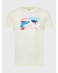 Millet - T-Shirt Xepis Ts Ss Miv9751 Weiß Regular Fit - Lyst