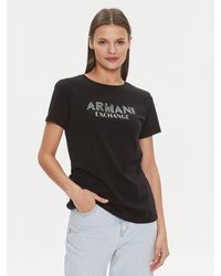 Armani Exchange - T-Shirt 3Dyt13 Yj8Qz 1200 Regular Fit - Lyst