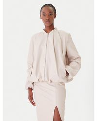 Rinascimento - Jacke Aus Kunstleder Cfc0127530003 Relaxed Fit - Lyst