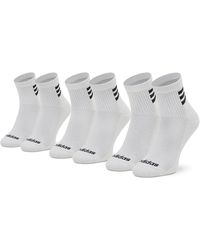 adidas - 3Er-Set Hohe -Socken Hc 3 Stripes Quarter Hd2211 Weiß - Lyst
