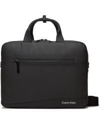 Calvin Klein - Laptoptasche Rubberized Conv Laptop Bag K50K511712 - Lyst