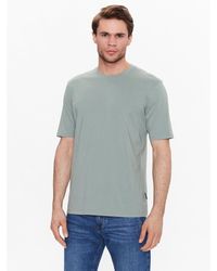Sisley - T-Shirt 3096S101J Grün Regular Fit - Lyst