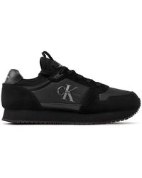 Calvin Klein - Sneakers Runner Sock Laceup Ny-Lth Ym0Ym00553 - Lyst