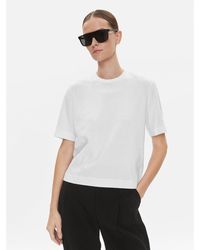 Calvin Klein - T-Shirt 00Gws3K104 Weiß Relaxed Fit - Lyst