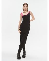 Versace - Kleid Für Den Alltag 75Hao976 Slim Fit - Lyst