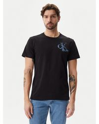 Calvin Klein - T-Shirt Meta Monogram J30J325498 Regular Fit - Lyst