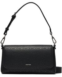 Calvin Klein - Handtasche ck must shoulder bag_epi mono k60k611360 black mono 0gj - Lyst