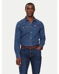Guess - Jeanshemd M4Yh02 D3Pf6 Classic Fit - Lyst