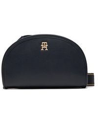 Tommy Hilfiger - Handtasche Th Monotype Half Moon Camera Bag Aw0Aw16774 - Lyst