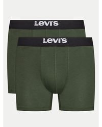 Levi's - Levi' 2Er-Set Boxershorts Solid 37149-0808 Grün - Lyst