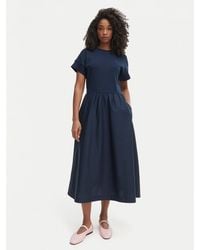 Tommy Hilfiger - Kleid Für Den Alltag Ww0Ww51148 Regular Fit - Lyst