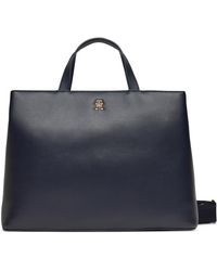 Tommy Hilfiger - Handtasche Th Essential Sc Workbag Corp Aw0Aw16085 - Lyst